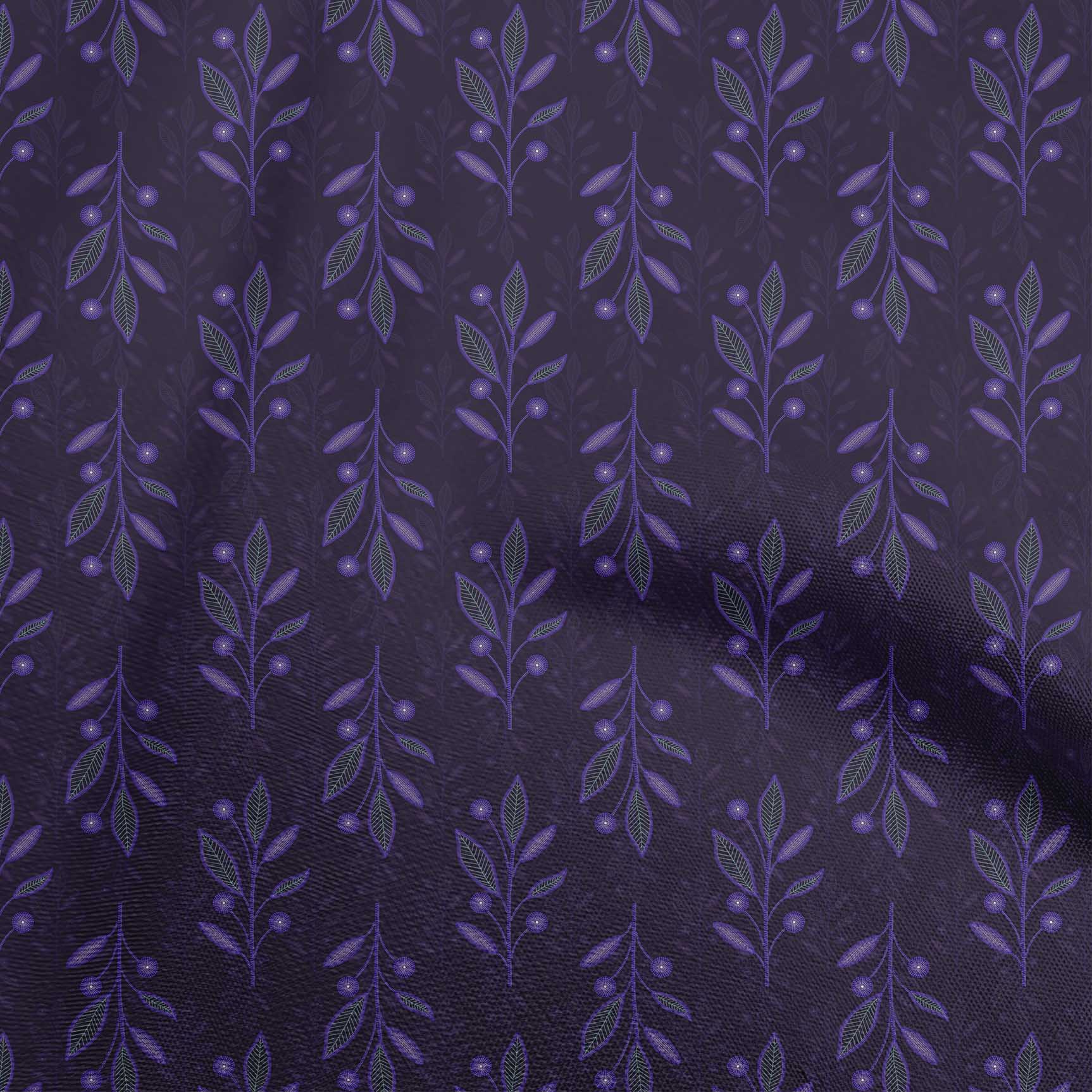 

oneOone Cotton Flex Gray Fabric Dotted Floral Quilting Supplies Print Sewing Fabric By The Yard 40 Inch 42 Inch Wide - Viscose Chiffon фіолетовий