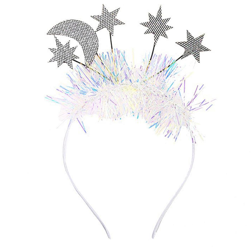 Valentines Day Cute Love Heart Headband Sequins Love Head Bopper Hair Hoop for Party Props Holiday Costume Accessory