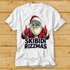 Skibidi Rizzmas Christmas Rizz Santa Funny Gift Tee Best Seller T Shirt 1958