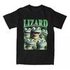 Lizard Meme T-shirt Short Sleeve Casual Female Tshirts Fashion Cotton Women Men Tee-shirt Funny Cartoon Printing Tees Female Top