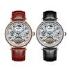 KINYUED J078 Popular Men's Mechanical Watches High Quality Leather Band Life Waterproof Automatic Men's Watch
