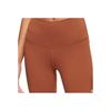Nike Solid Color Logo High-Waist Fitness Leggings Women Bottoms Caramel DM7024-246
