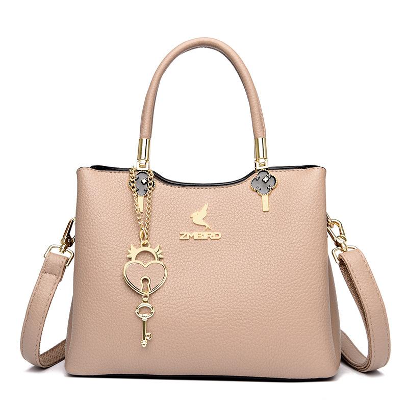 Fashion Simple Bag Women's Bag New Crossbody Shoulder Bag Women's Bag Fashionable and Atmospheric Handbag