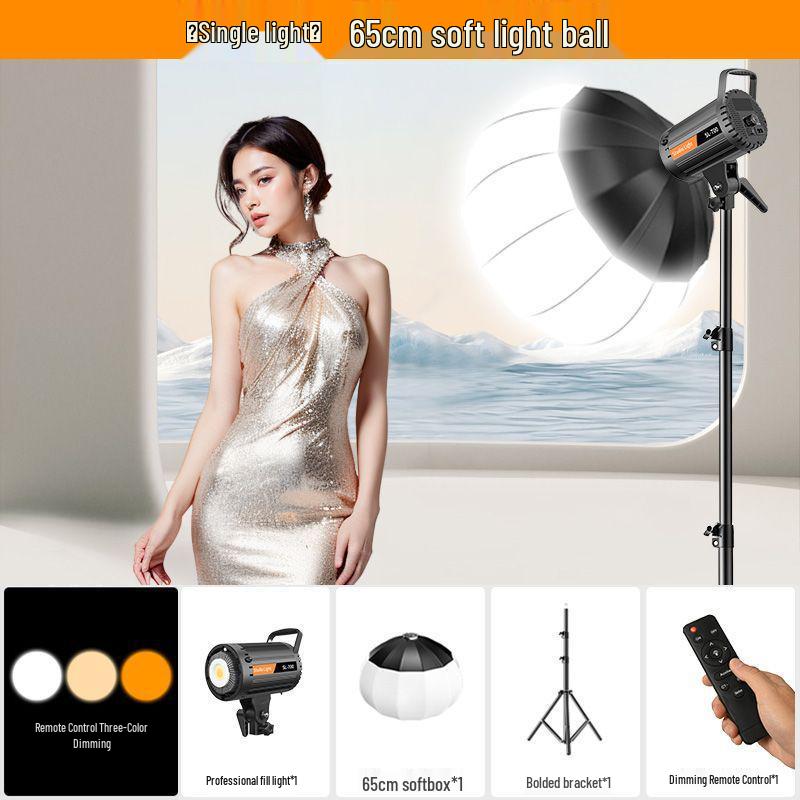 500W Super Bright Professional Live Streaming & Photography Fill Light