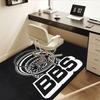 BBS Wheel Sticker Decal - Choose Your Size & Color!Office Mat Perfect for Home Decor Office Desk Chair Rugs Chair Carpet for Office Polyeste