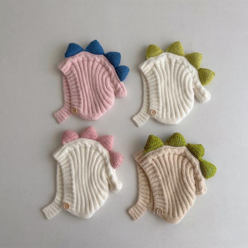 Children's Animal Pattern Bonnet Warm Winter Hat Soft Knitted Bonnet Caps Trendy Headwear for Outdoor Activity