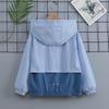 2026 Kids' UV Protection Lightweight Ice Silk Color Block Sunshade Jacket