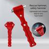 Car Window Breaker Tool Safety Hammer Car Glass Breaker Fire Escape Hammer Portable Rescues Escape Tool Enduring