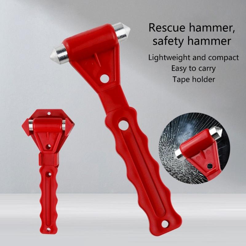 Car Window Breaker Tool Safety Hammer Car Glass Breaker Fire Escape Hammer Portable Rescues Escape Tool Enduring