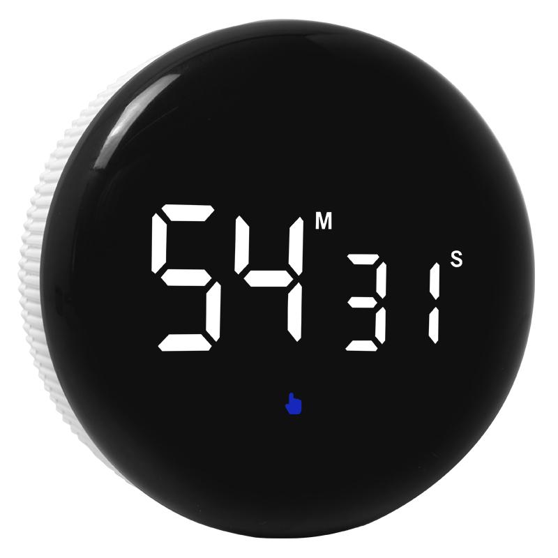 1PC Student Digital Silent Timer Magnetic Kitchen Electronic Timer Learn Countdown Reminder (Built-in Rechargeable Lithium Batte