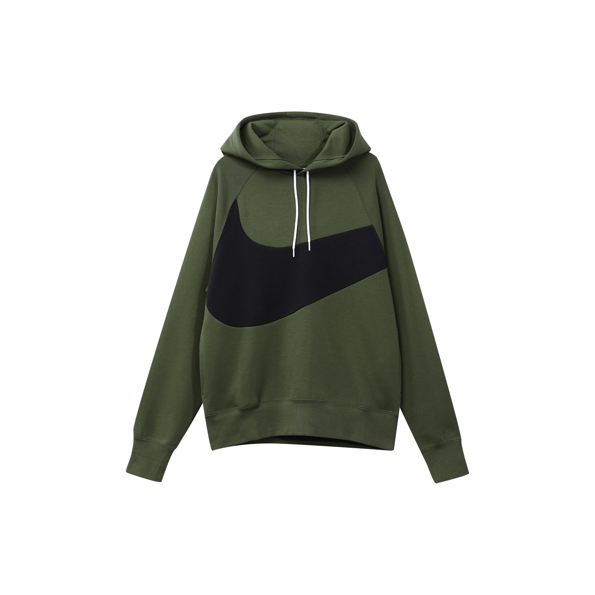 

New Nike SPORTSWEAR TECH PACK Sweatshirts Men Army Green DD8223-326 S