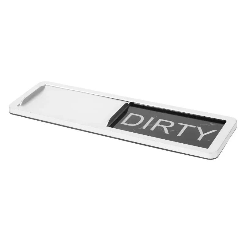 Dishwasher Cleaning Indicator: Dishwasher Is Clean and Dirty. Cleaning Indicator: Dishwasher