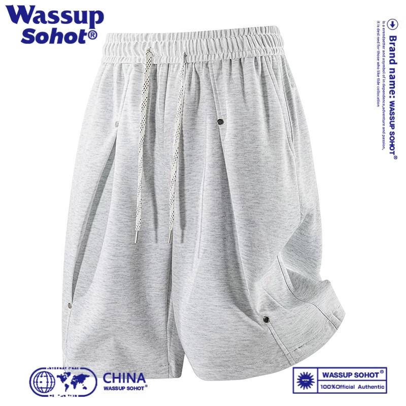 Wassup Sohot Men s Summer Loose Fit Shorts M