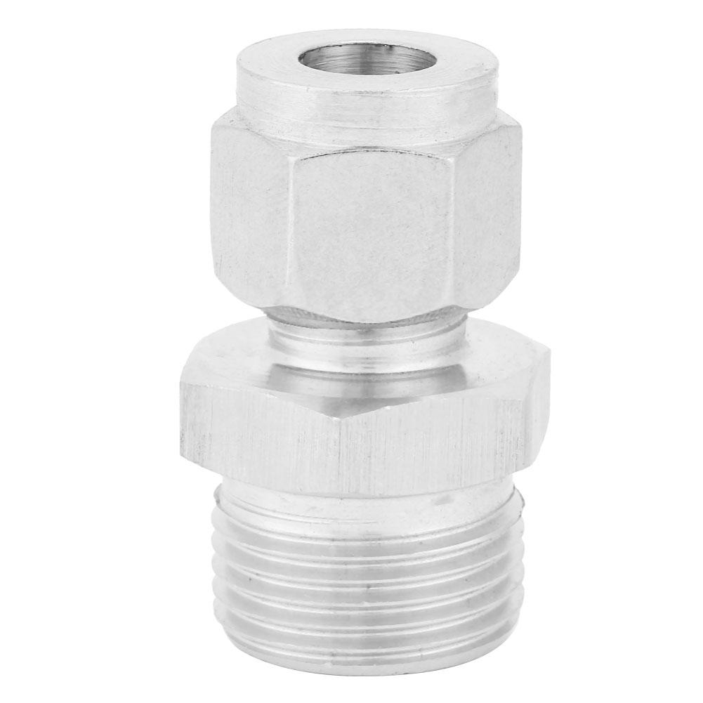 Stainless Steel Pipe Fitting Double Ferrule Joint Connector Single Card Sleeve M20*1.5 8