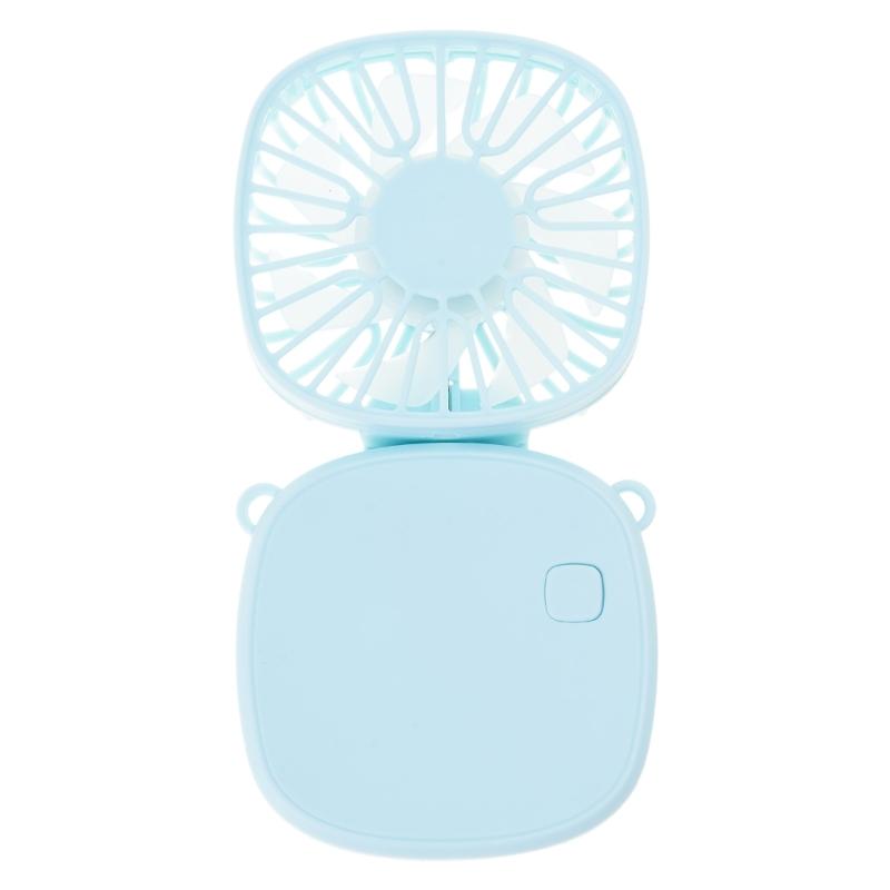 Handheld Fan Foldable Fan Rechargeable Small Pocket Fan with 3 Speed USB Fan for Office Outdoor Indoor Pocket Fan