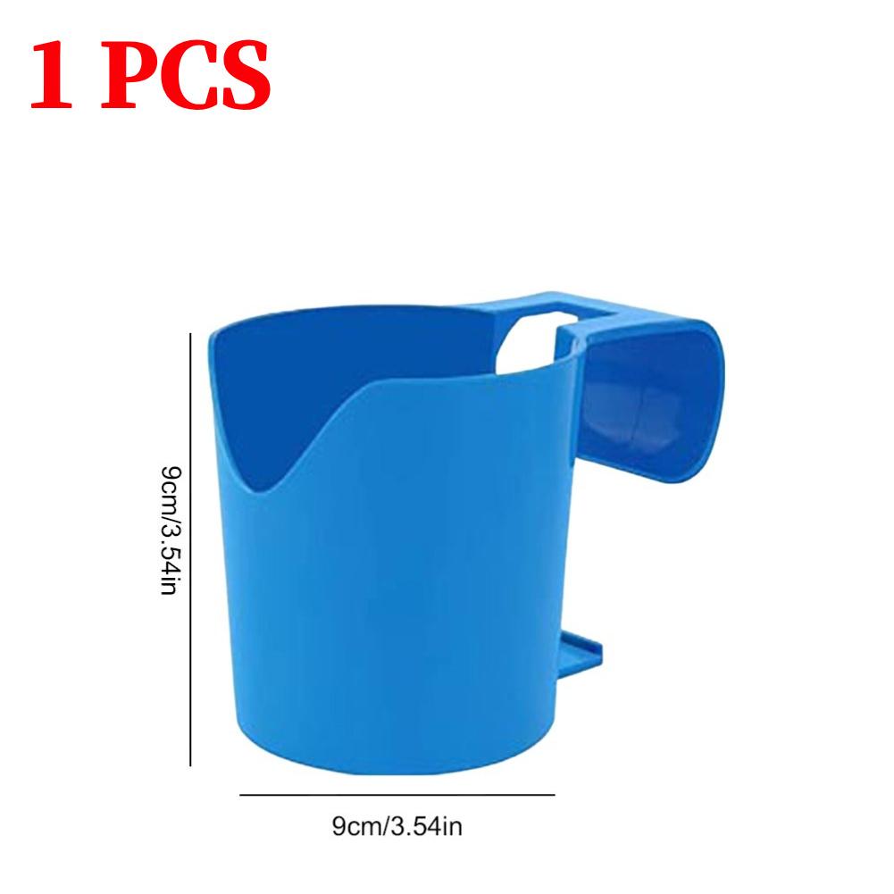 Poolside Cup Holder for Above Ground Swimming Pool Pool Drink Holder No Spill Drink Holder Fits 2 Inch Or Less Poolside Bar