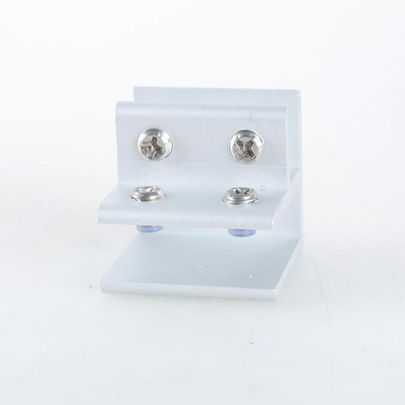 10 pz Supporti per Piastrelle in Alluminio Staffe di Connessione per Piastrelle Clip di Fissaggio per Piastrelle in Alluminio set per Facile Connessione Angolare a 90 Gradi delle Piastrelle