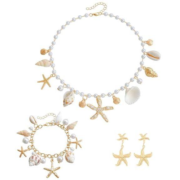 3 Piece Beach Jewellery Set for Women
