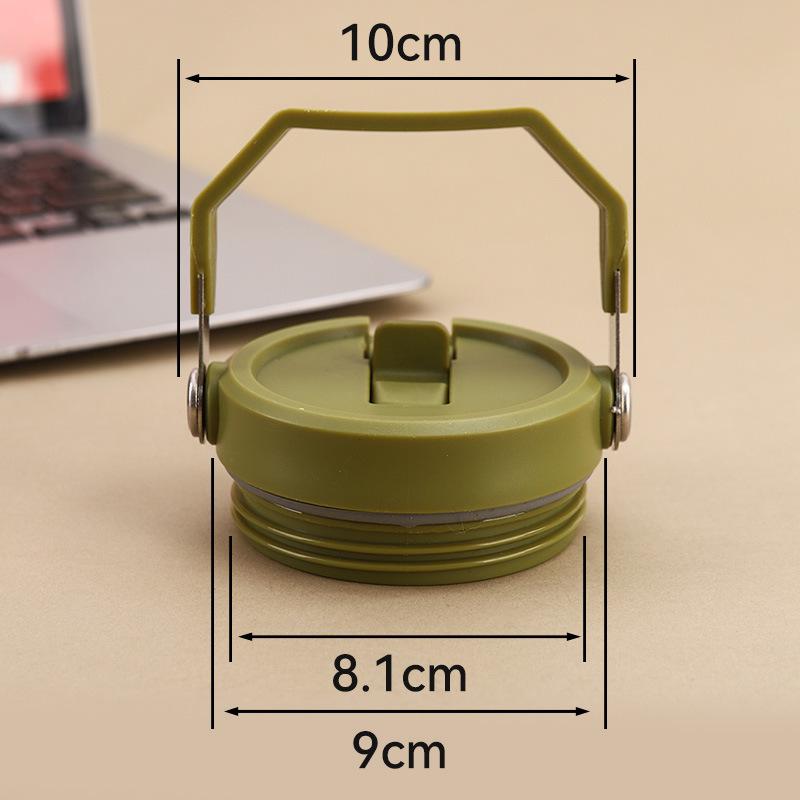 Isolierter Becherdeckel aus Edelstahl mit Strohhalm - 20oz/30oz, Auslaufsicher & Handlich