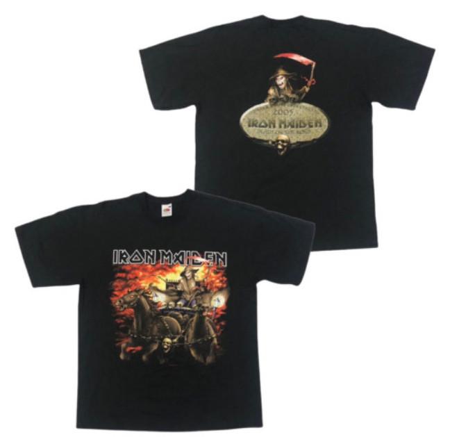 Iron Maiden Dance of Death World Tour Tee – Two-Sided Short Sleeve Shirt