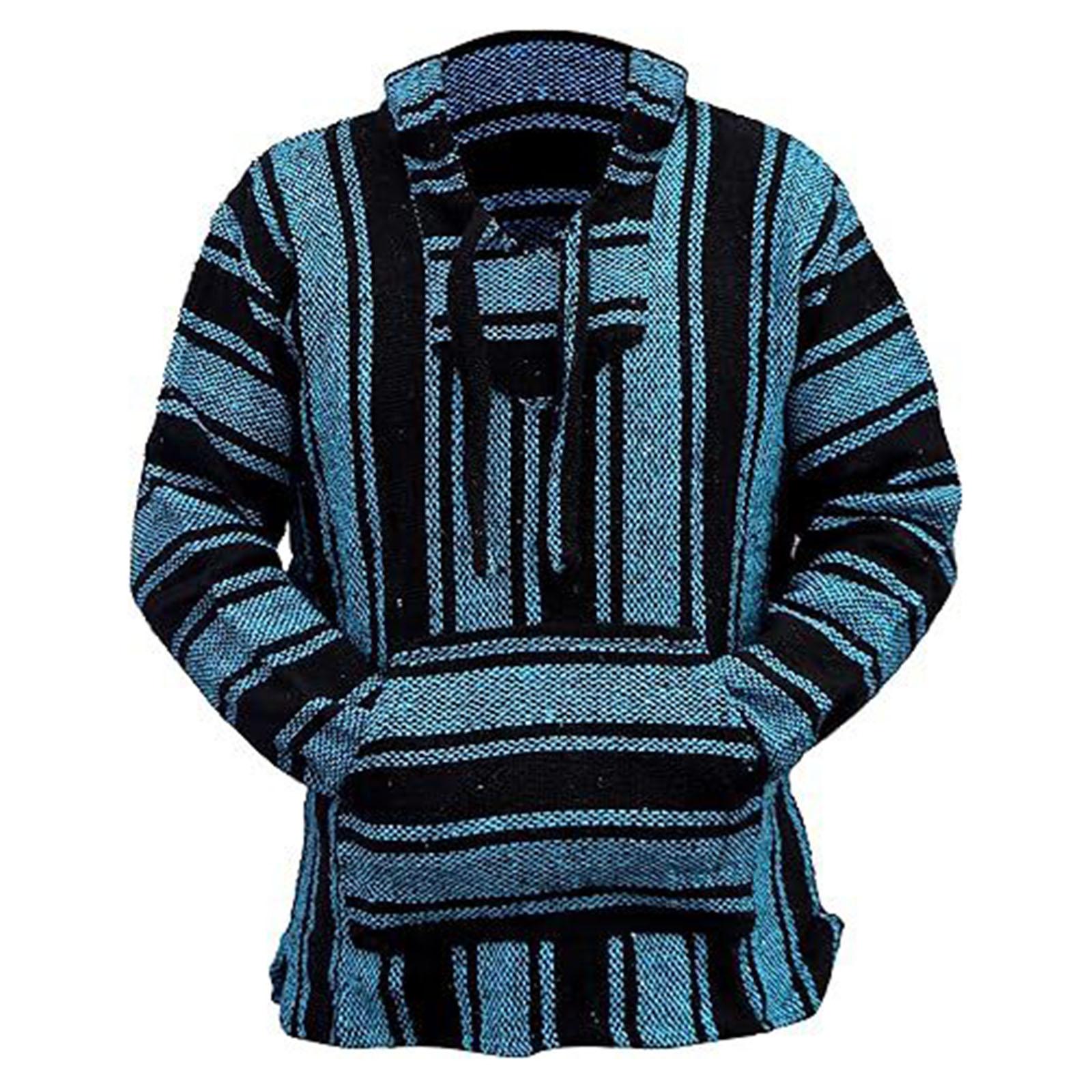 Zuan Heren Tribal Stijl Comfort Capuchon Hoodie Lange Mouwen XXL