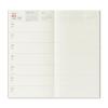 Traveler's Notebook Planner Refill 2026 A5 Slim Weekly 14495006 (Starts January 2026)