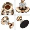 Metal Crystal Candlestick Holder for Candle Light Dinner Table Home Tabletop Decoration Candle Holders Candle Stand