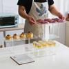 Transparent Acrylic Dessert Cake Display Stand and Platter Tray