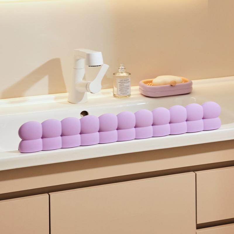 Silicone Sink Baffle Splash Guard Protect Clothes From Splashing Water Baffle Splash Protector For Washing Dishes Faucet Kitchen