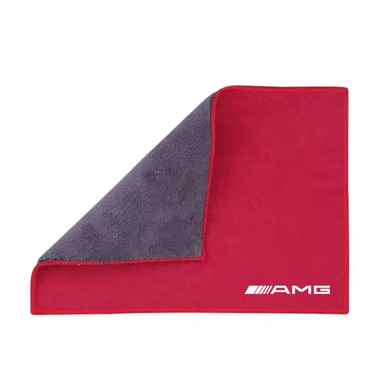 VRF2   Microfiber Towel Car Cleaning Care Accessories For Mercedes Benz AMG W205 C300 W203 W206 W108 W124 W126 W140 W168 W169 GLA GLC