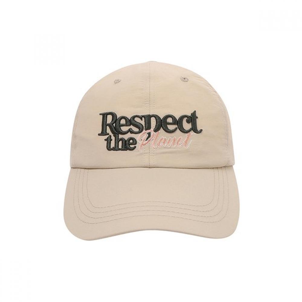 Bbc Earth Convertible Embroidered Cap  Light Beige 