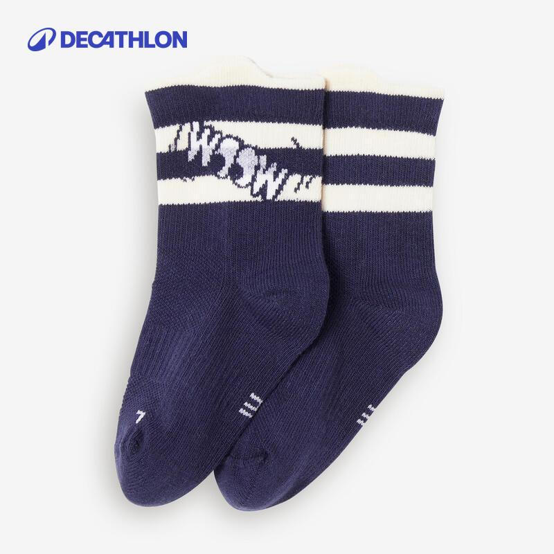 

Decathlon Toddler Cotton Anti-Slip Socks 19-22