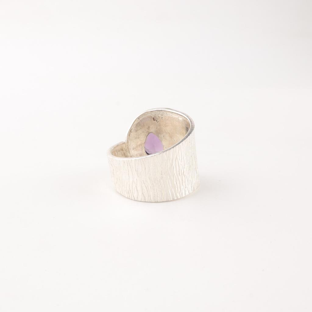 Amethyst Gemstone 925 Sterling Silver Jewelry Handmade Ring Gift For Girlfriend RR-63-9