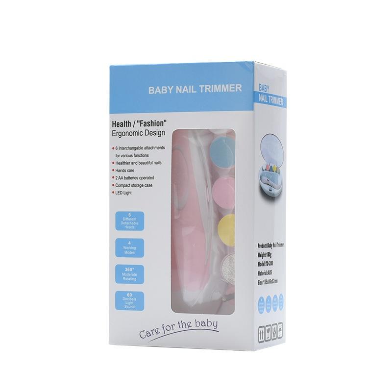 1PC New Luminous Newborn Anti-clip Meat Nail Clippers Cut Children's Electric Nail Clipper Set Baby Nail Grinder