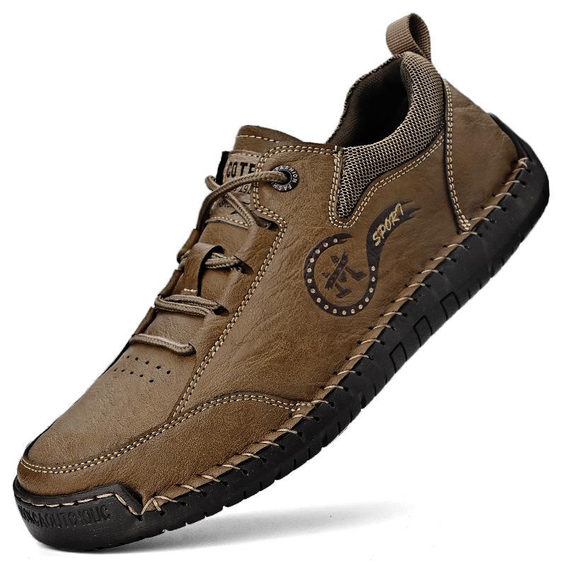 

Новые осенние модели специально разработаны для популярной мужской повседневной обуви больших размеров, кожаной обуви, модной обуви ручной работы и мужских одинарных туфель. 46 хаки