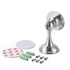 Stainless Steel Magnetic Door Stopper Drill & No Drill Installation Residue-free Adhesive Door Holder for Rental House