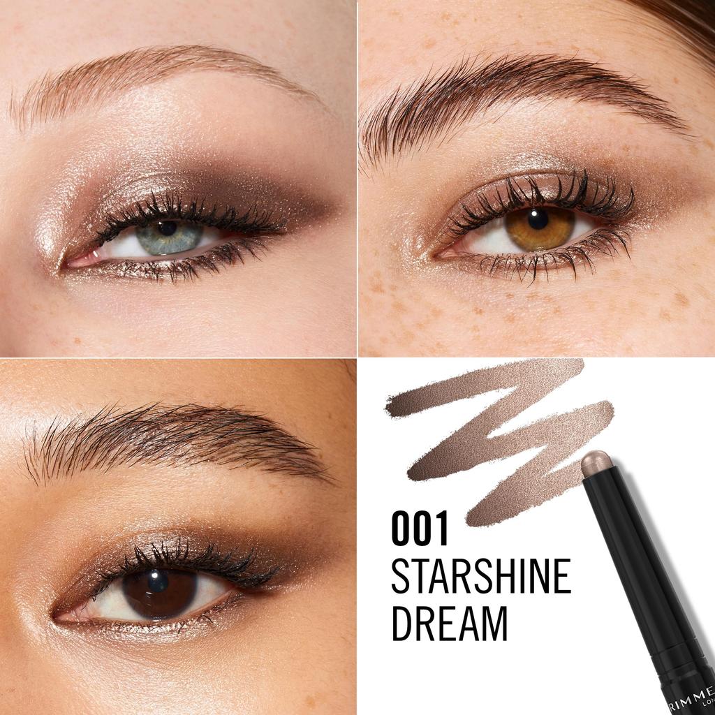 RIMMEL Wanderlust Stick Ombre à Paupières 001 Starshine Dream 1.6g