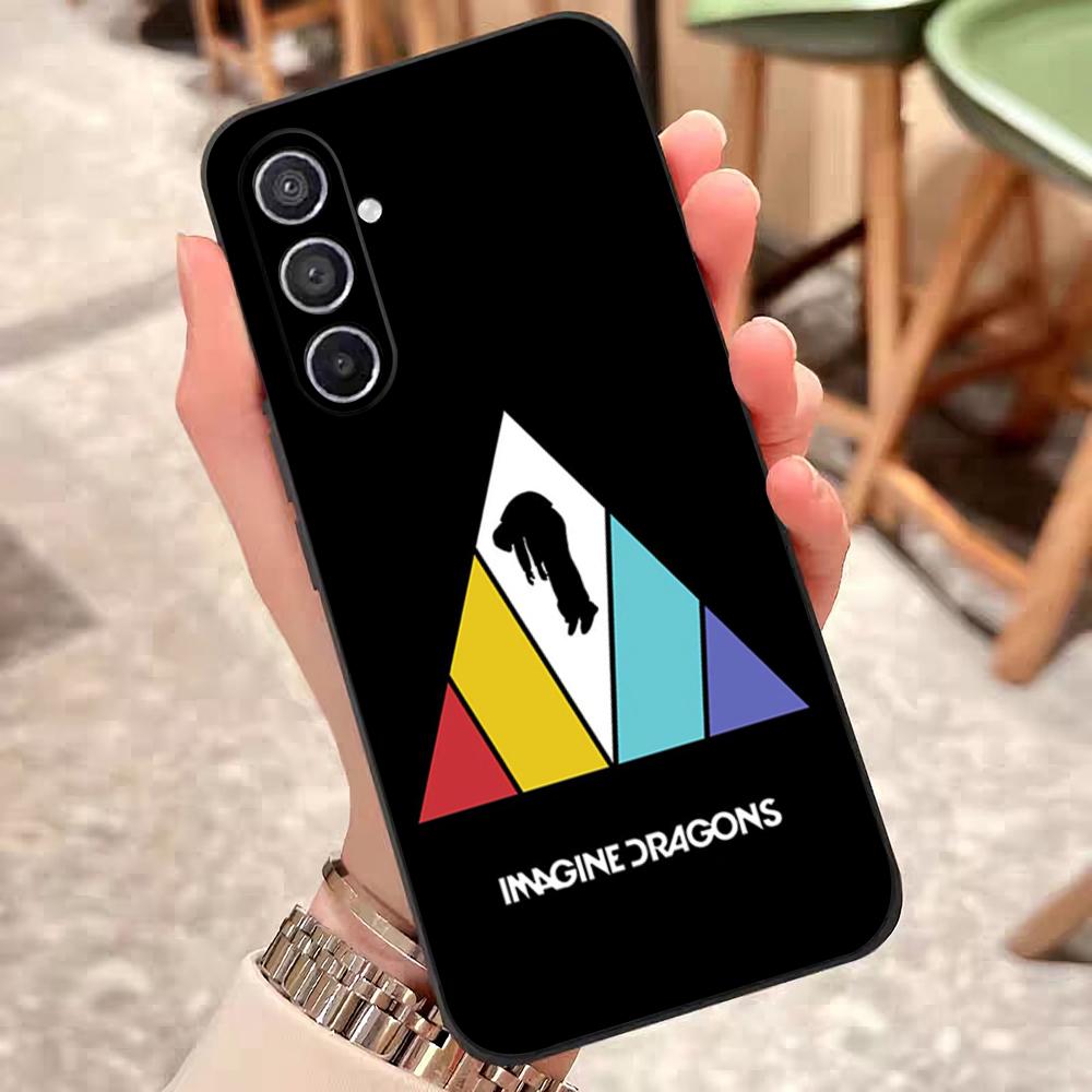Band Imagine Dragons Phone Case For Samsung S25 Edge 24 23 22 21 20 Ultra Plus Fe Galaxy A54 53 34 25 16 Silicon Cover