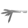Bike Multitool Stainless Steel Bicycle Multi Tool Kit Outdoor Multifunctional Screwdriver Nail File Mini Knife Phone Holder Set with Key Ring