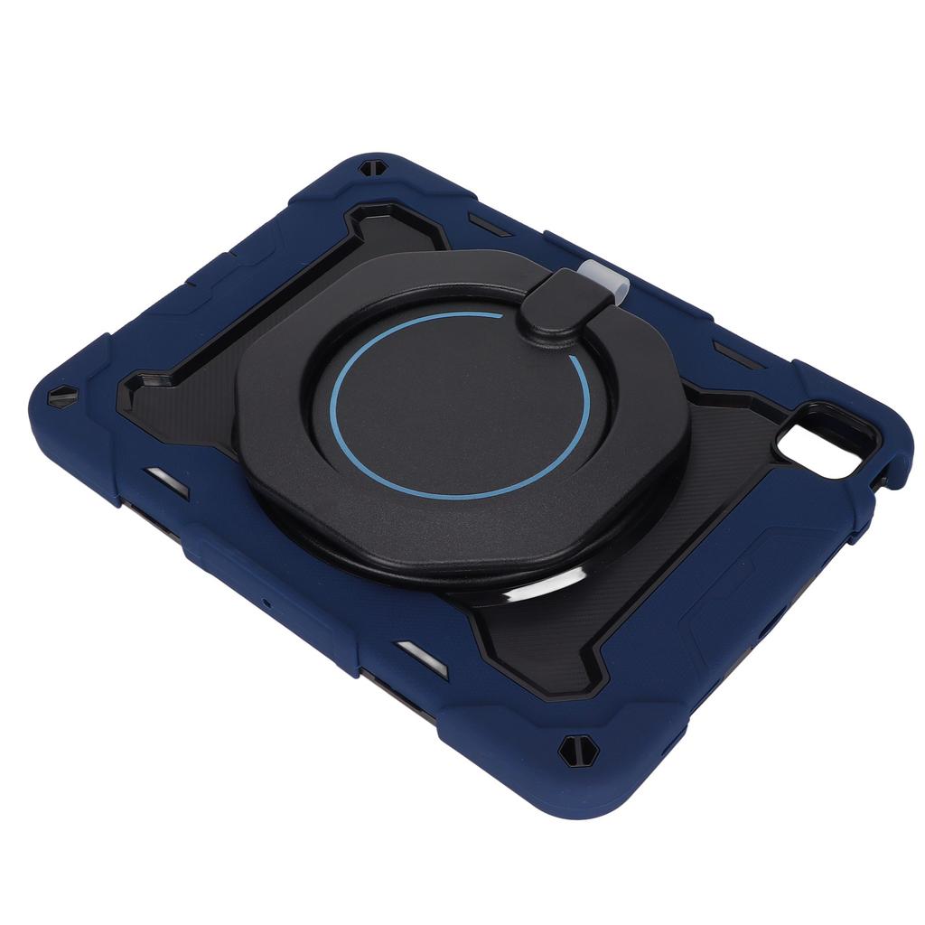 IOS Tablet Case 11in 3 Layer Shockproof Slim Tab Case with 360 Rotating Kickstand Shoulder Strap