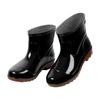 Men's Low-Cut Waterproof PVC Rain Shoes