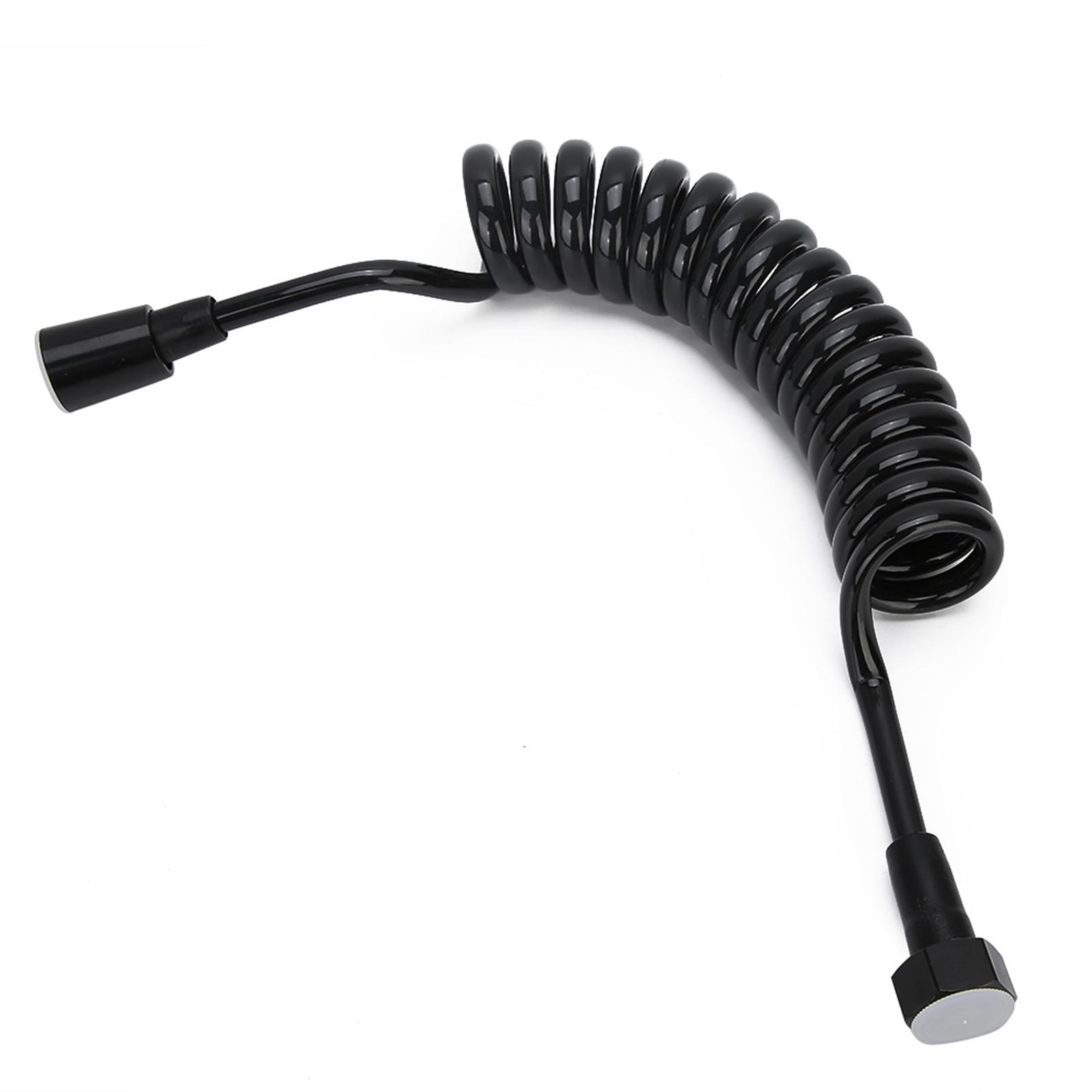 

2m Copper Cap Bidet Shower Hose Flexible Retractable Spring Shower Hose Accessory