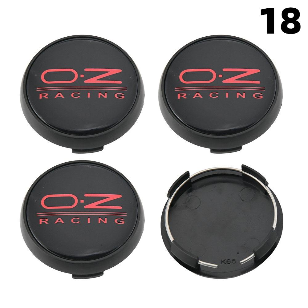 1Set/4PCS OD 65MM & OD 68MM Cap For Rims OZ Logo Wheel Center Cap Sport Car Wheel Cover Hub caps