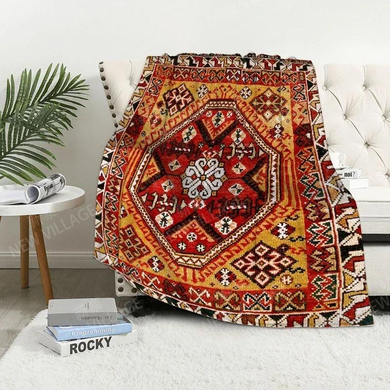 Plaid sofa for Knee blankets warm winter bed cover throw blanket Decor boho warm fleece Nordic Vintage Moroccan Soft and hairy