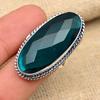 Indicolite Tourmaline Gemstone Handmade Solid 925 Sterling Silver Ring Jewelry