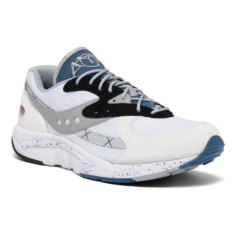 Saucony Unisex White Grey Shadow 6000 Casual Shoes S70513-1