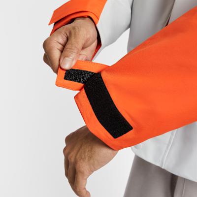 Men's Nike ACG Puffer Jackets Men's Safety Orange/Bright Purple/University Gray/Mountain White Hooded