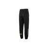 Nike Side Letter Print Running Fitness Training Casual Knit Sports Pants Men Bottoms Black FV4028-010