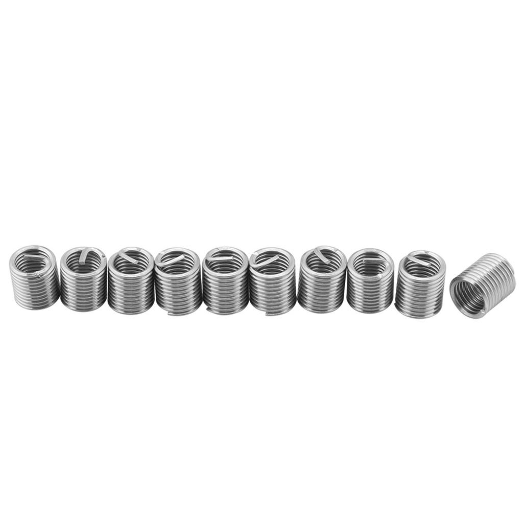 Wire Screw Sleeve, 60pcs Stainless Steel Wire Thread Inserts Repair Kit M3 M4 M5 M6 M8 M10  ,  Thread Repair Kits