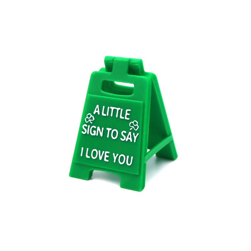 

A Little Sign To Say I Love You Couple Sign Plaques I Love You Small Sign Ornaments Romantic Home Decor Cute Love Language Sign зелений